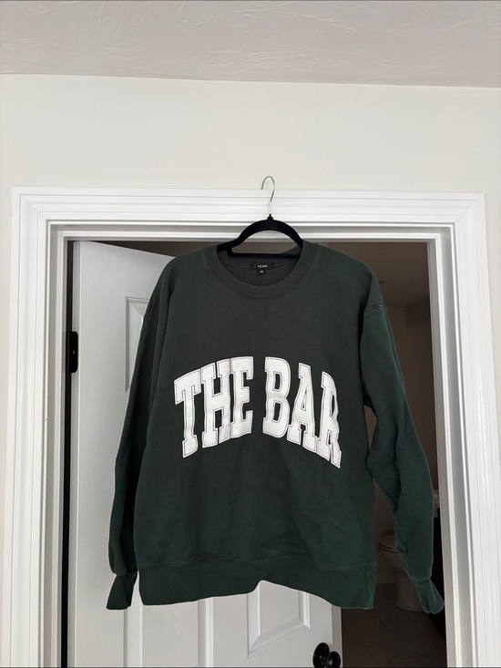 The Bar Sweaters - The Bar Hunter Green crew